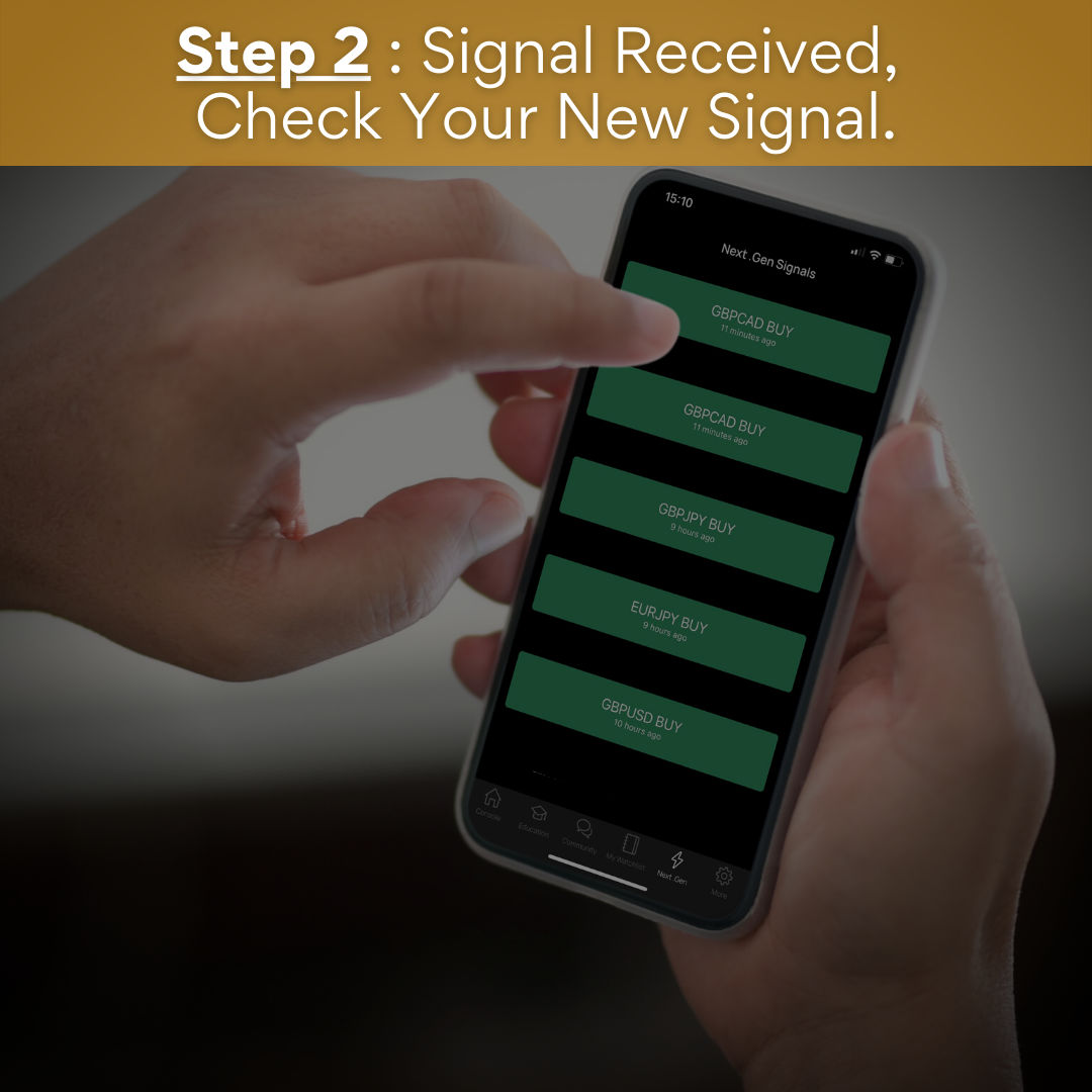 Step 2: Signal Receieved, Check Your New Signal.
